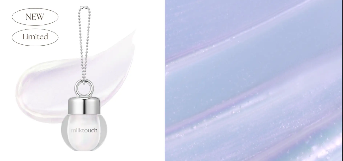 Milk Touch Aurora Shimmer Ornament Bauble Mini Keyring