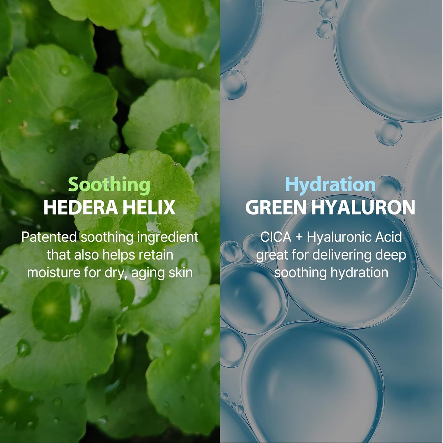 Milk Touch Hedera Helix Green Hyaluron 6sec Soothing Pad 270g (60pcs)