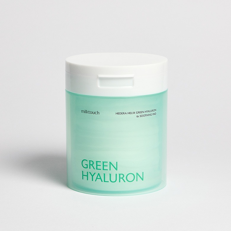 Milk Touch Hedera Helix Green Hyaluron 6sec Soothing Pad 270g (60pcs)