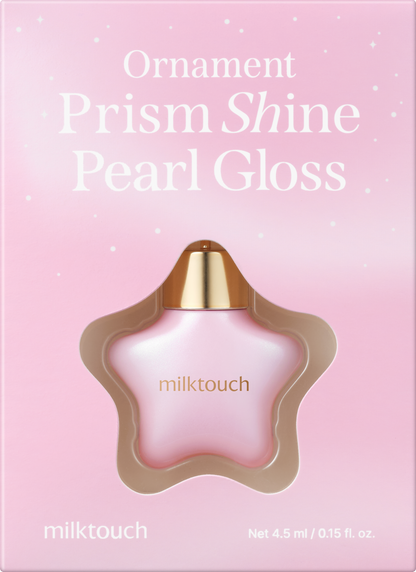 Milk Touch Ornament Prism Pearl Shine Lip Gloss