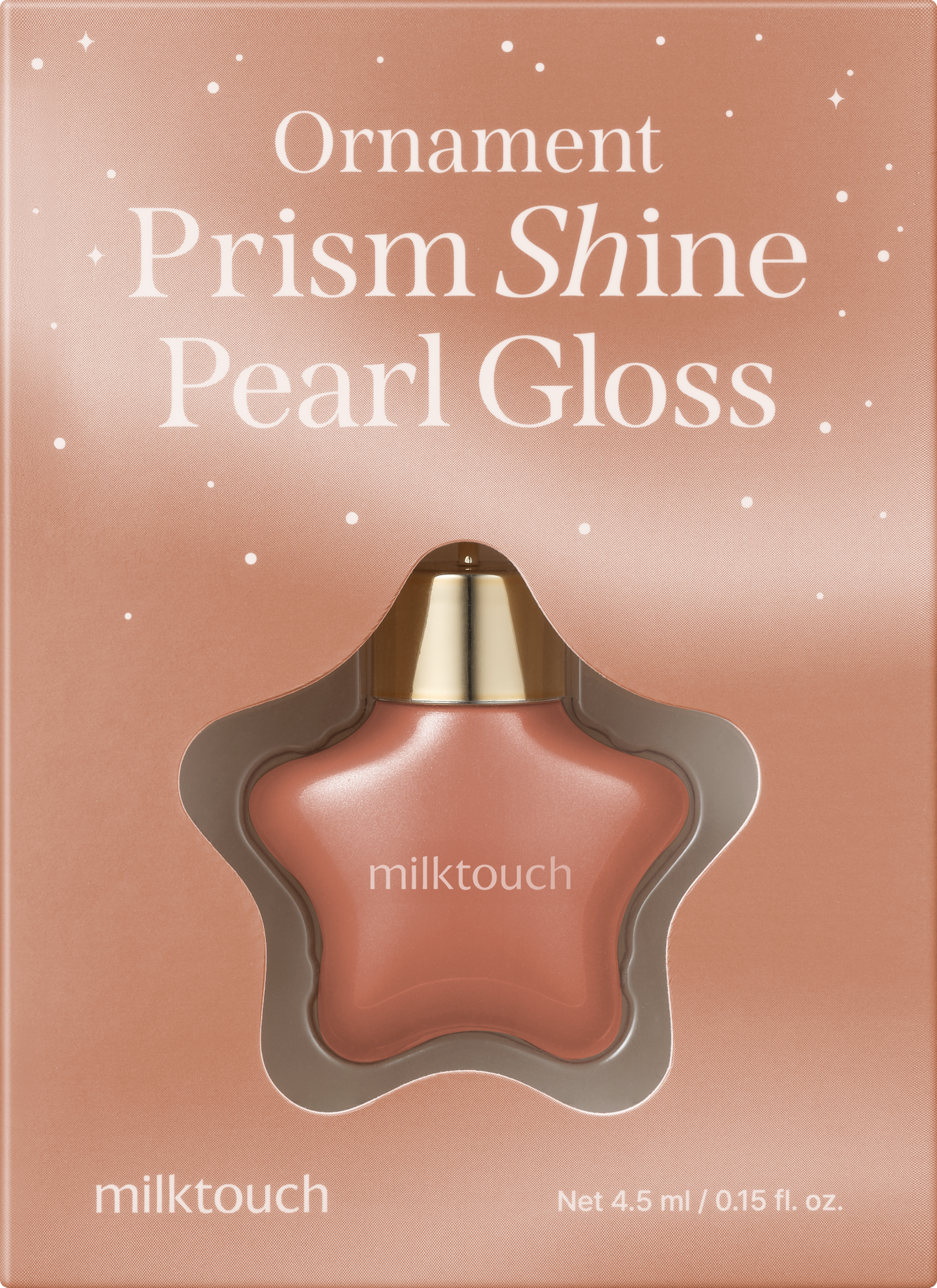 Milk Touch Ornament Prism Pearl Shine Lip Gloss