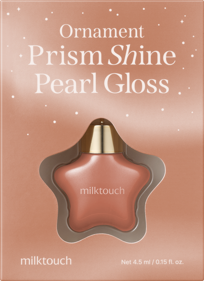 Milk Touch Ornament Prism Pearl Shine Lip Gloss