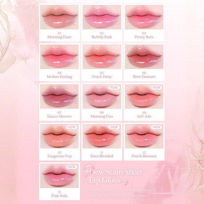 Milk Touch Dew Stain Sheer Lip Gloss