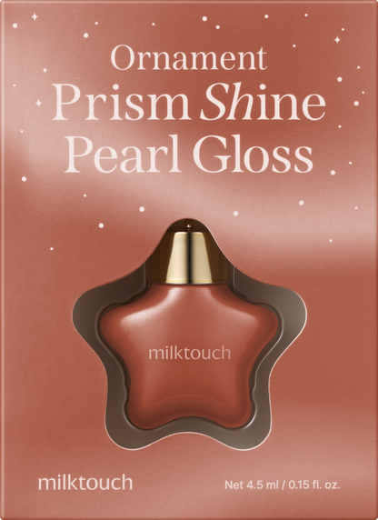 Milk Touch Ornament Prism Pearl Shine Lip Gloss
