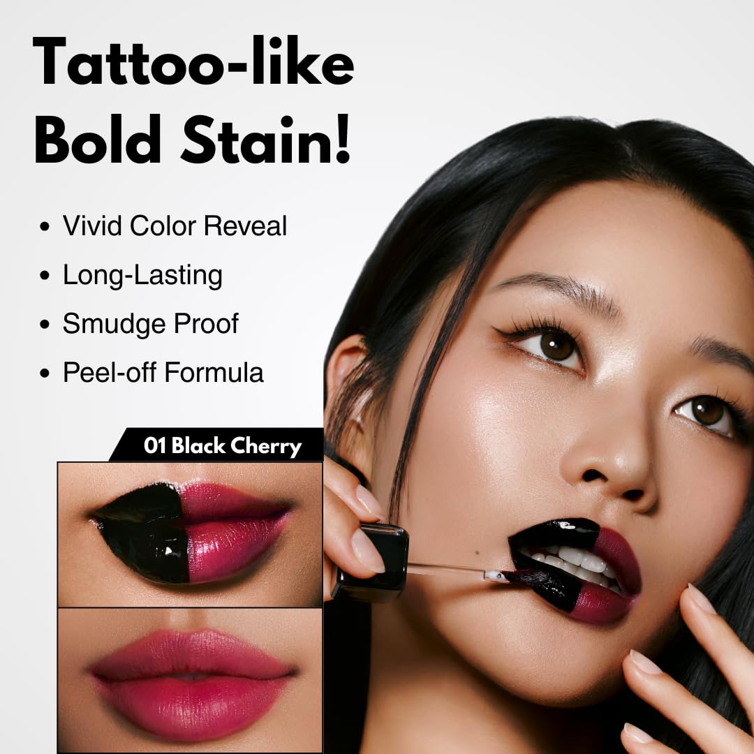 Milk Touch Black Peel Off Lip Tattoo