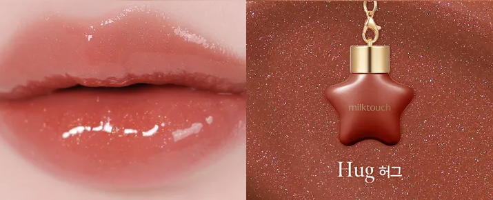 Milk Touch Ornament Prism Pearl Shine Lip Gloss