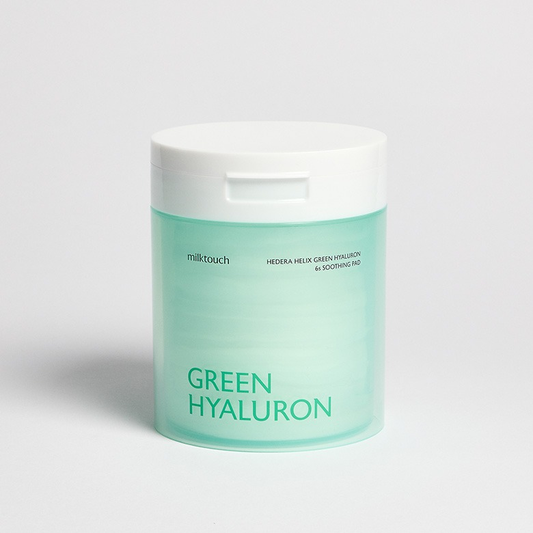 Milk Touch Hedera Helix Green Hyaluron 6sec Soothing Pad 270g (60pcs)