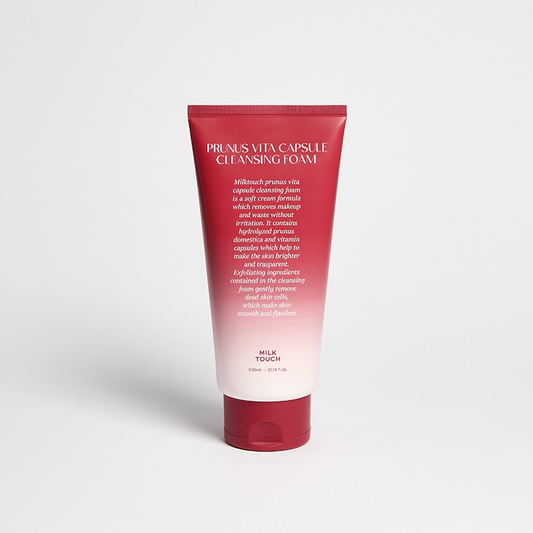 Milk Touch Prunus Vita Capsule Cleansing Foam 150ml